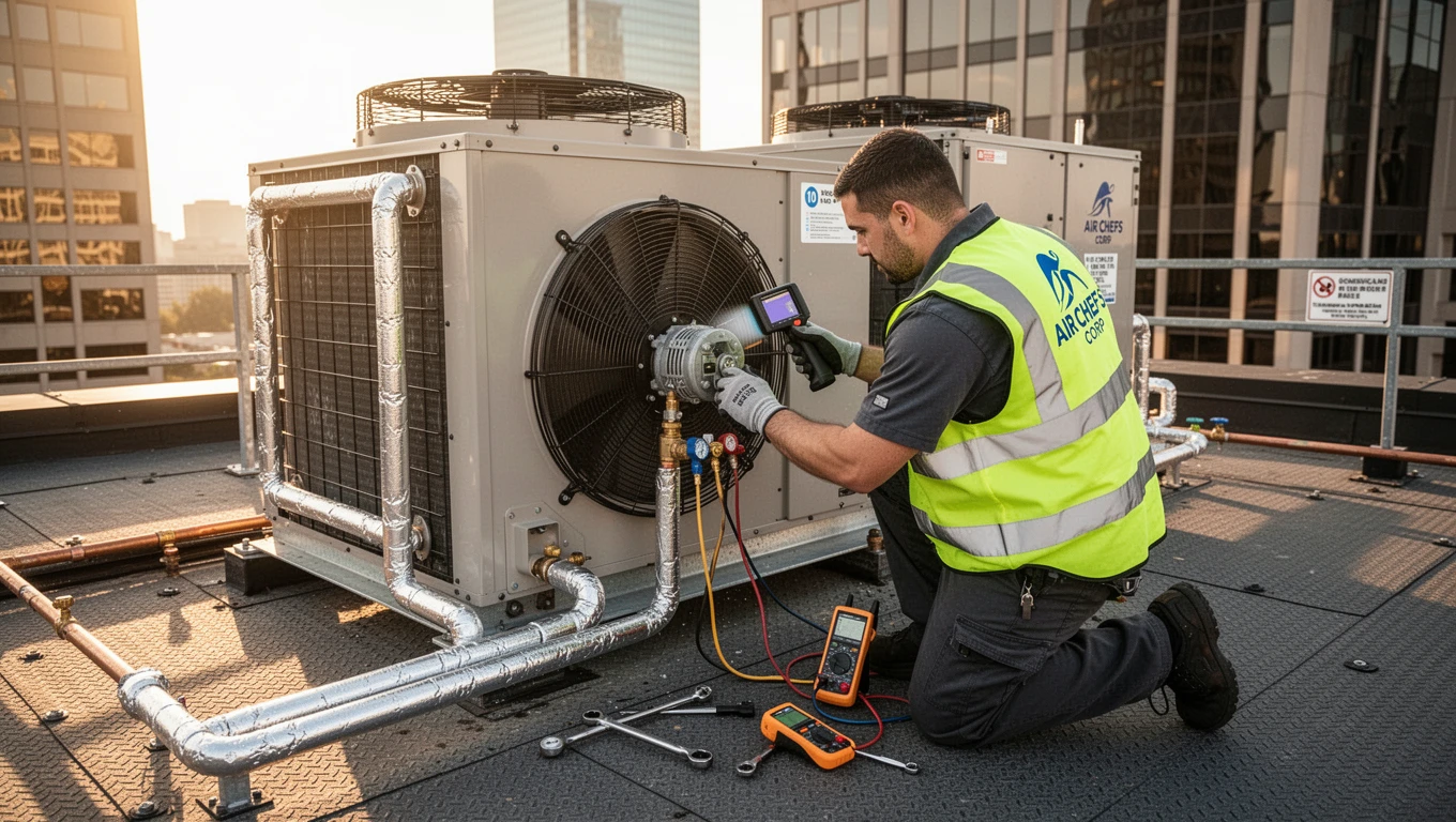 Commercial Rooftop Unit Repair